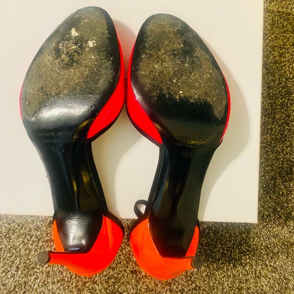 Pierre Hardy Skinissimo Neon Pink/Orange Stilettos - Picture 13 of 17